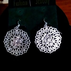Filigree Silver Earrings